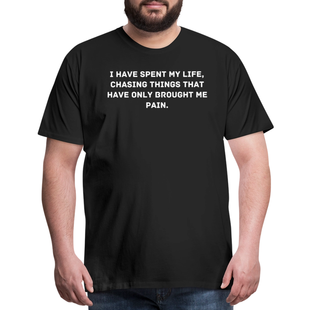 Pain by Hoppy Boy Designs Men's Premium T-Shirt - black