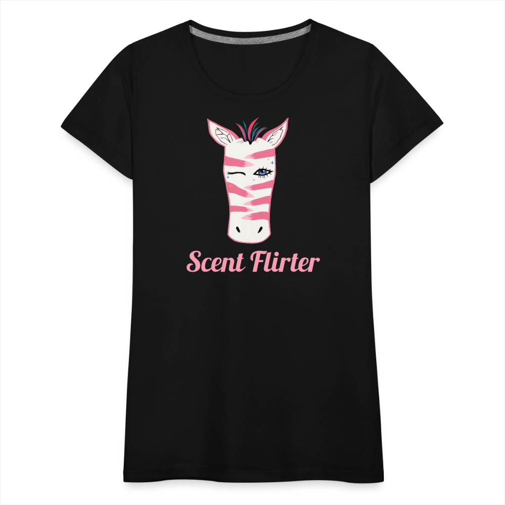 Scent Flirter Women’s Premium T-Shirt - black