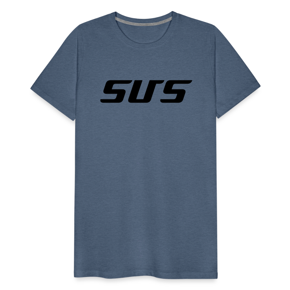 SUS by Hoppy Boy Designs Men's Premium T-Shirt - heather blue