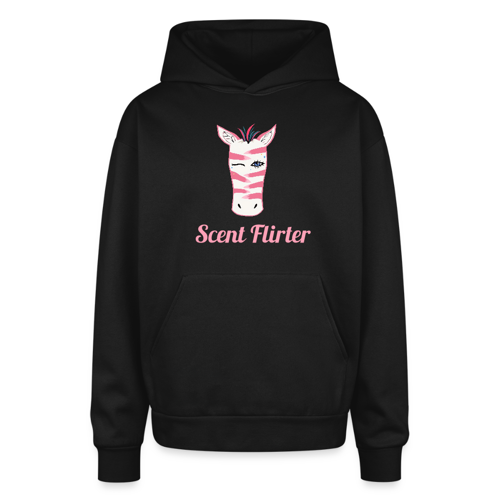 Scent Flirter Unisex Hooded Sweatshirt - black