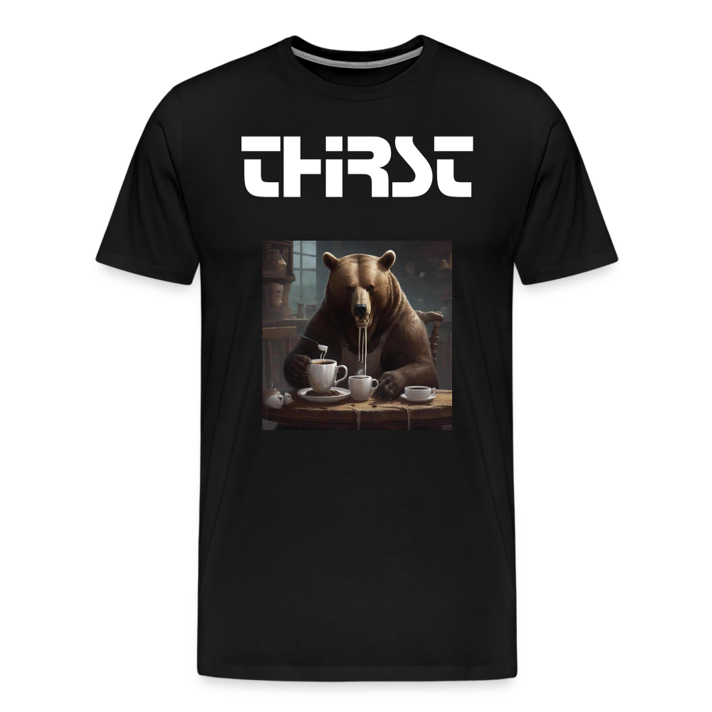 Thirst by Hoppy Boy Designs Men's Premium T-Shirt - black