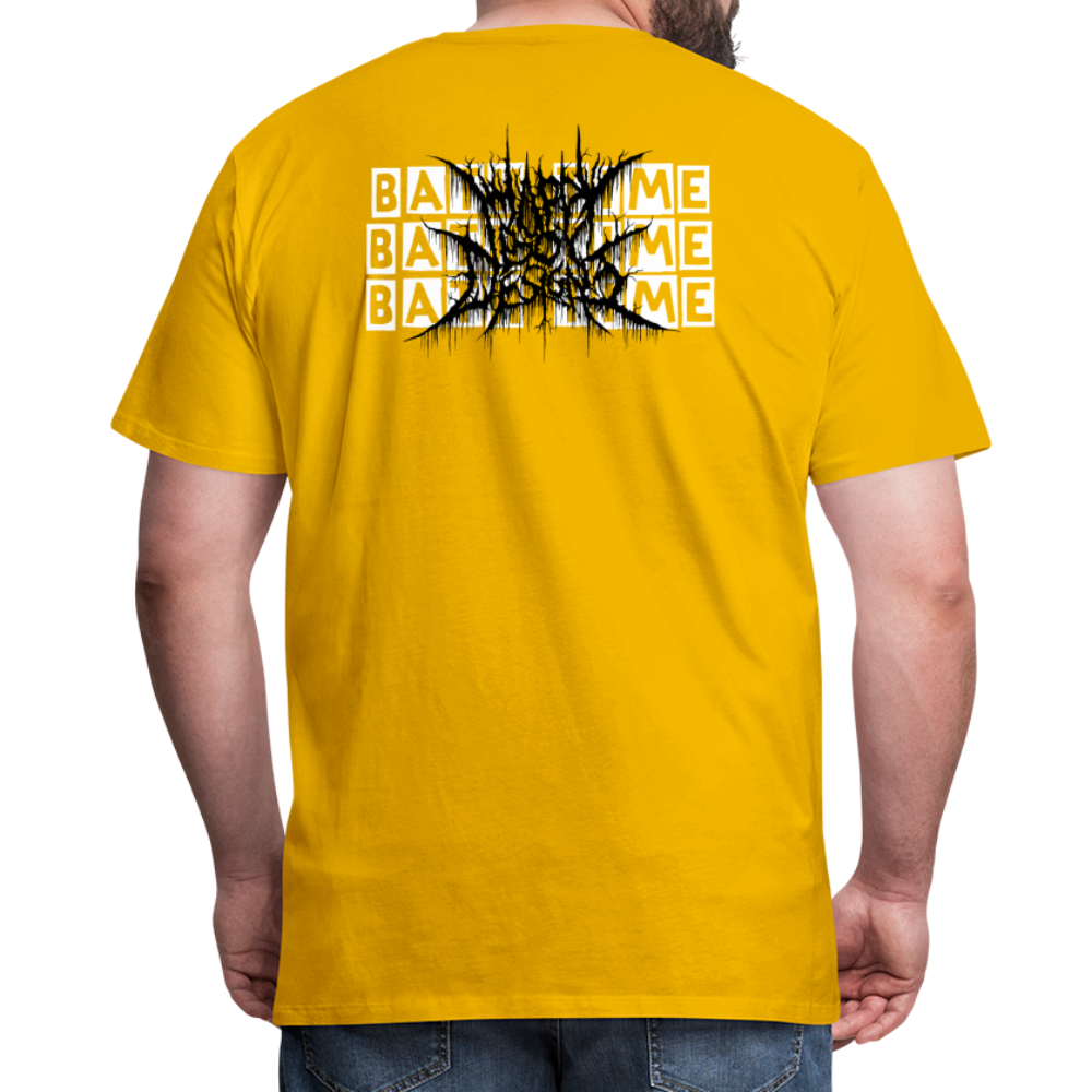 Bath Time by Hoppy Boy Designs Men's Premium T-Shirt - sun yellow