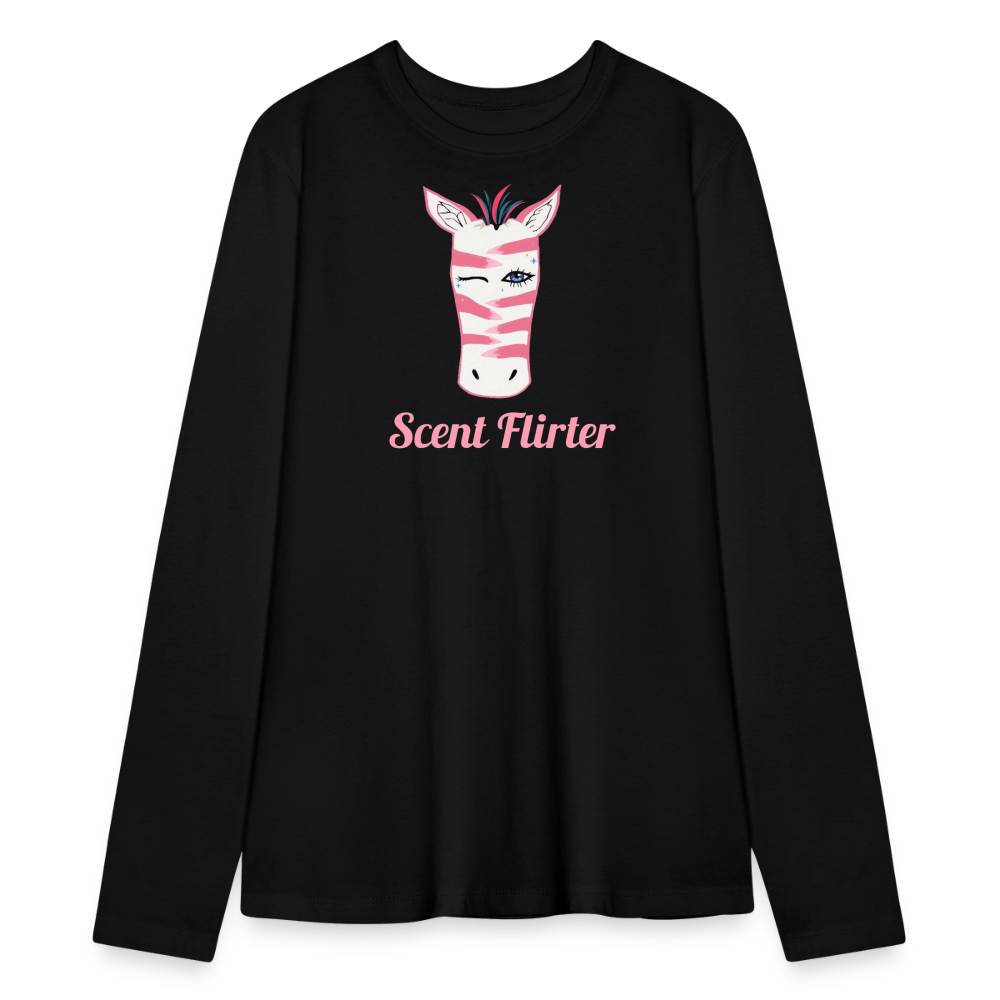 Scent Flirter Women’s Premium Long Sleeve T-Shirt - black