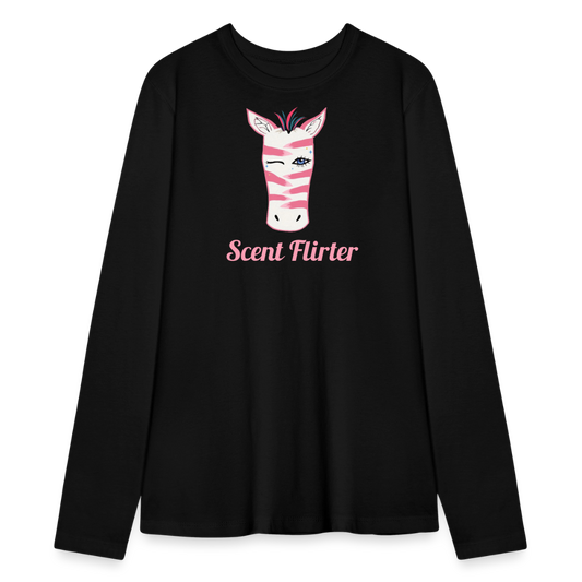 Scent Flirter Women’s Premium Long Sleeve T-Shirt - black