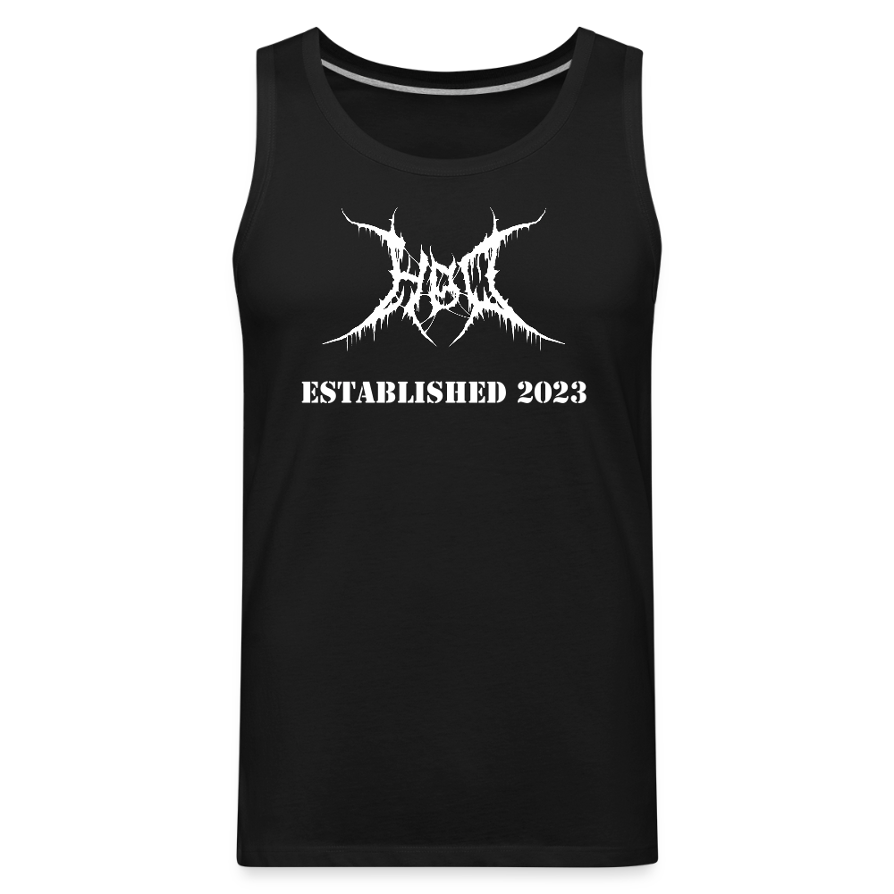 Hoppy Boy Designs Established 2023 Men’s Premium Tank - black
