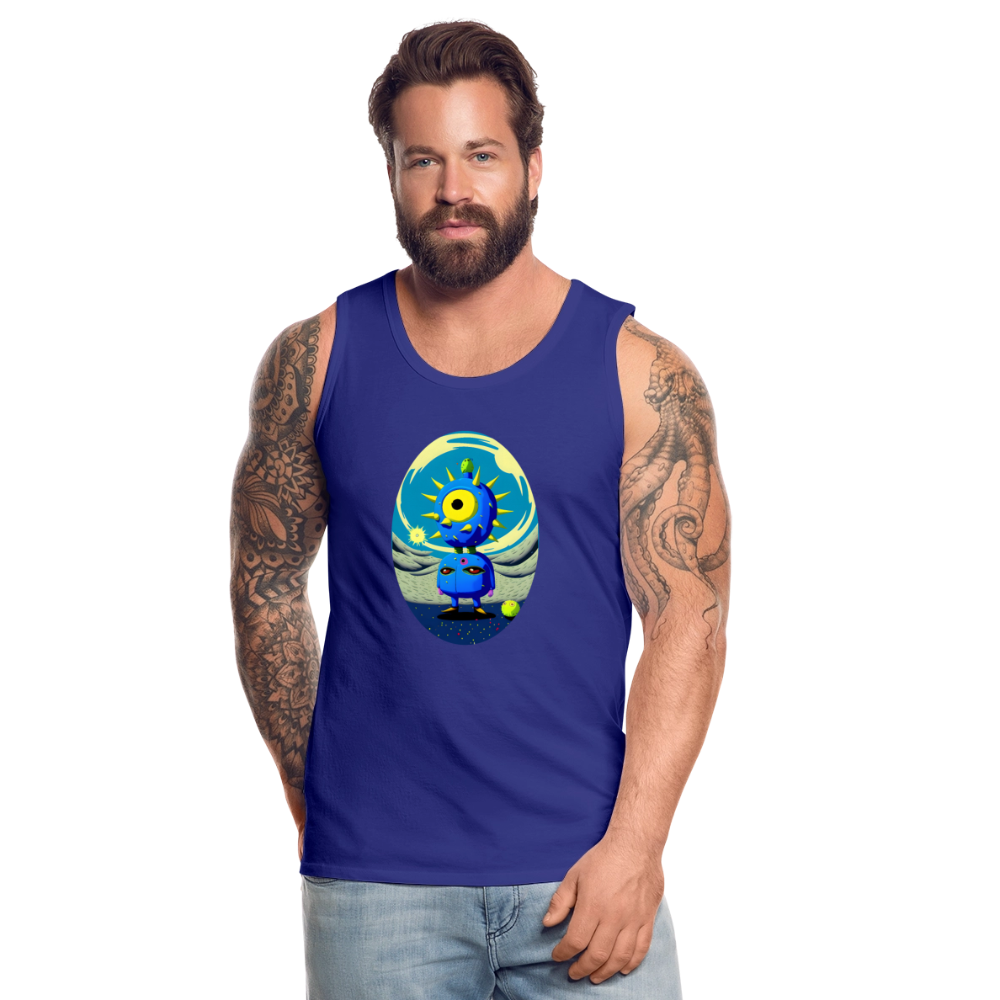 Spike by Hoppy Boy Designs Men’s Premium Tank - royal blue
