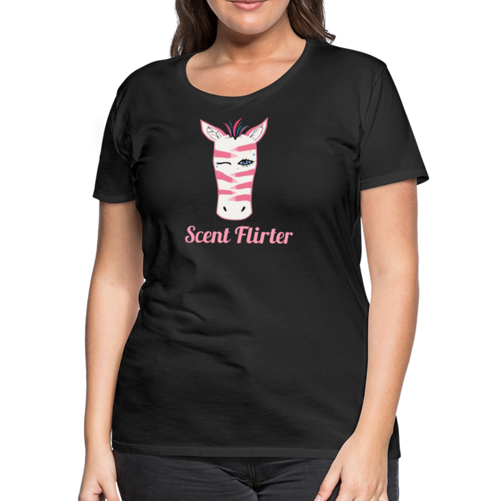 Scent Flirter Women’s Premium T-Shirt - black