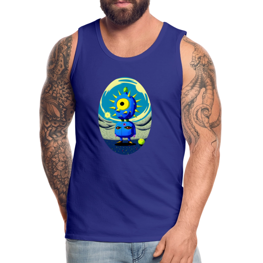 Spike by Hoppy Boy Designs Men’s Premium Tank - royal blue
