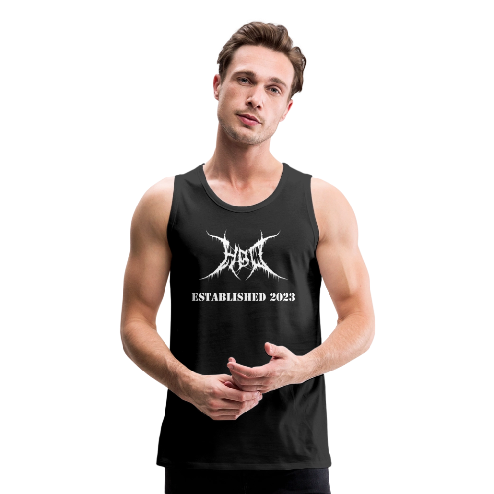 Hoppy Boy Designs Established 2023 Men’s Premium Tank - black
