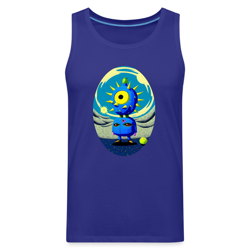 Spike by Hoppy Boy Designs Men’s Premium Tank - royal blue