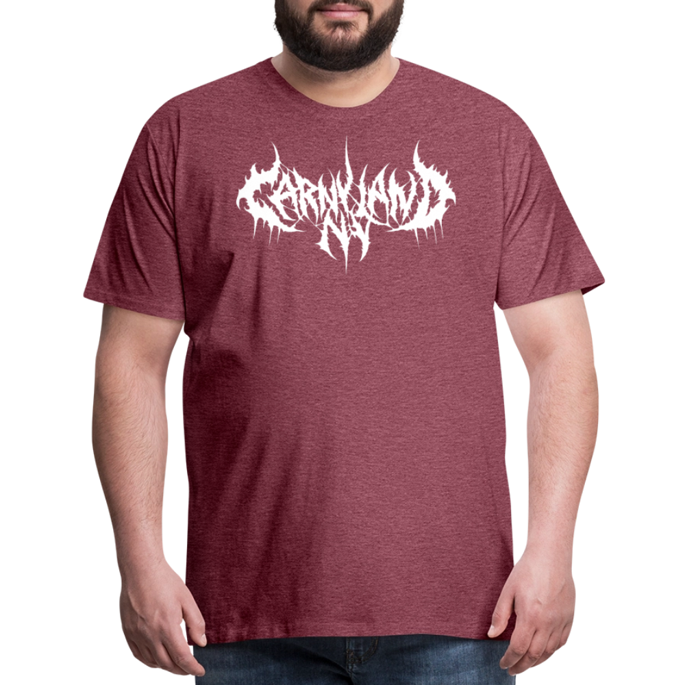 Carny Land NY Men's Premium T-Shirt - heather burgundy