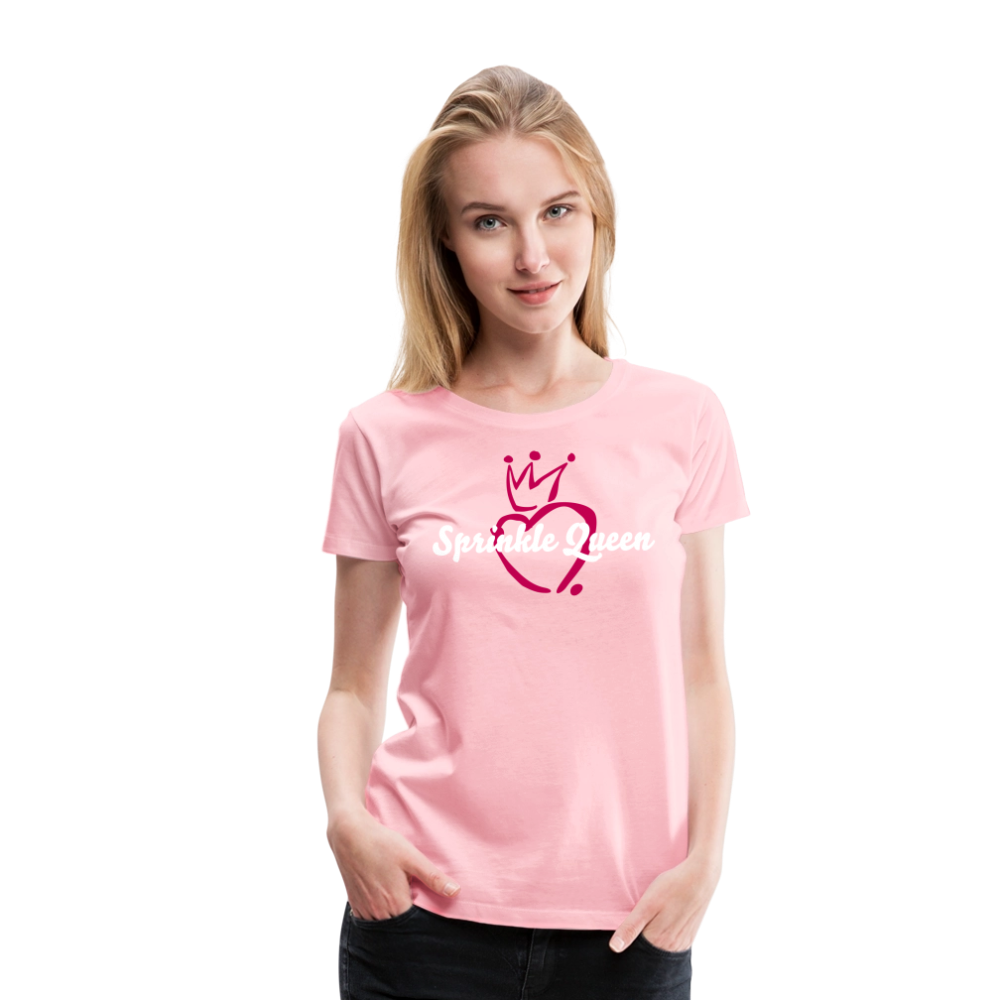 Sprinkle Queen Women’s Premium T-Shirt - pink