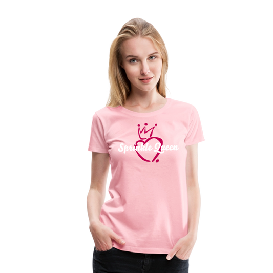 Sprinkle Queen Women’s Premium T-Shirt - pink