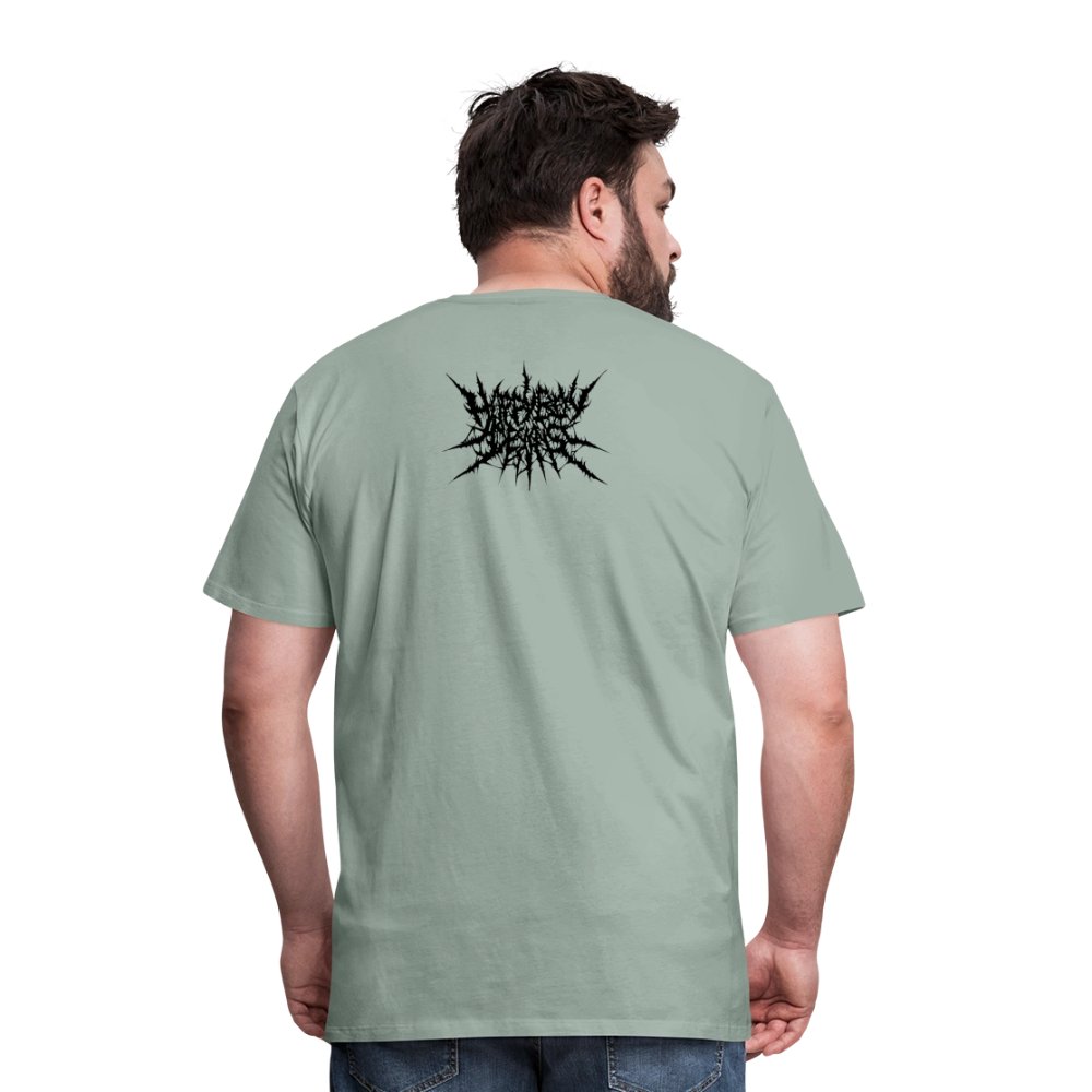 Groovy by Hoppy Boy Designs Men's Premium T-Shirt - steel green