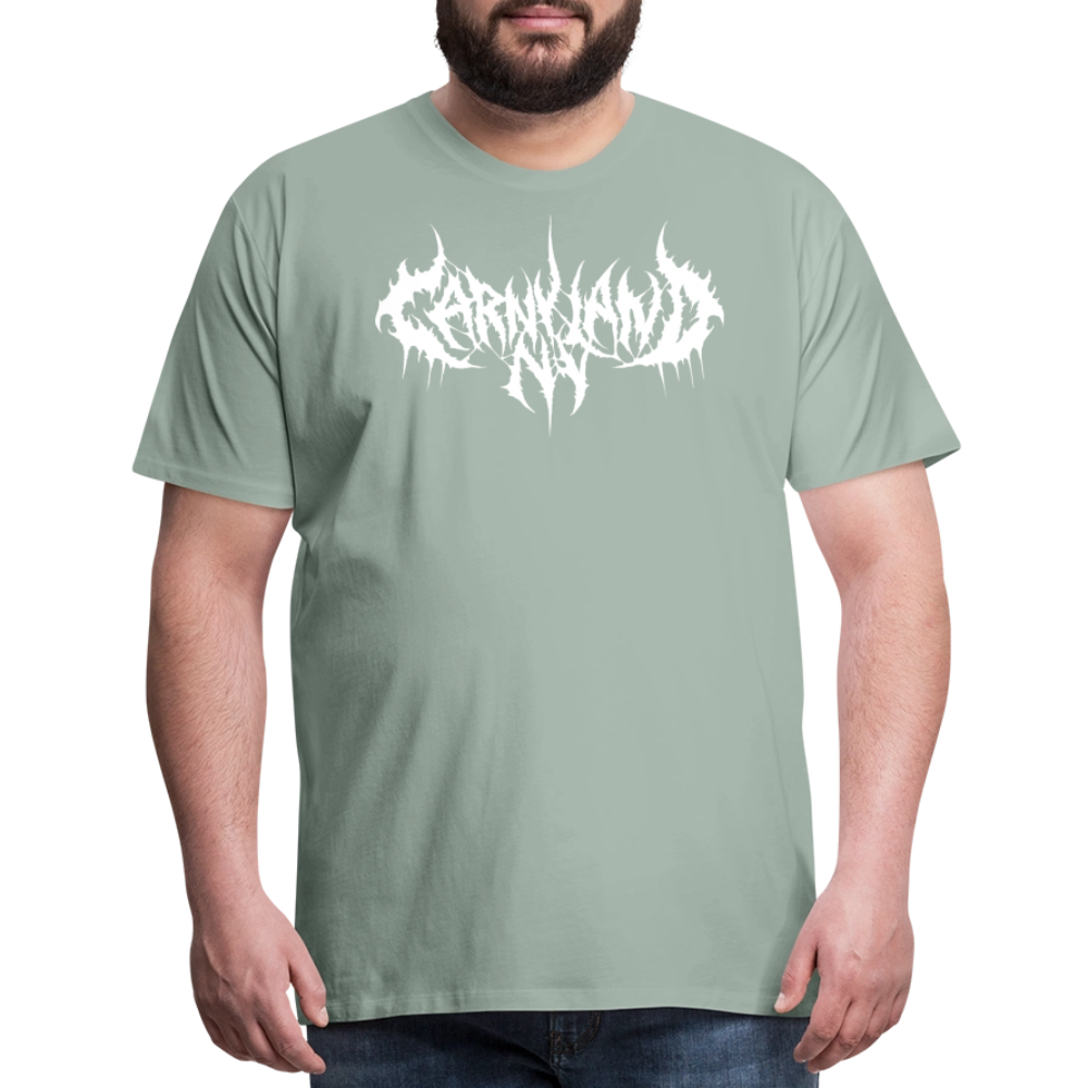 Carny Land NY Men's Premium T-Shirt - steel green