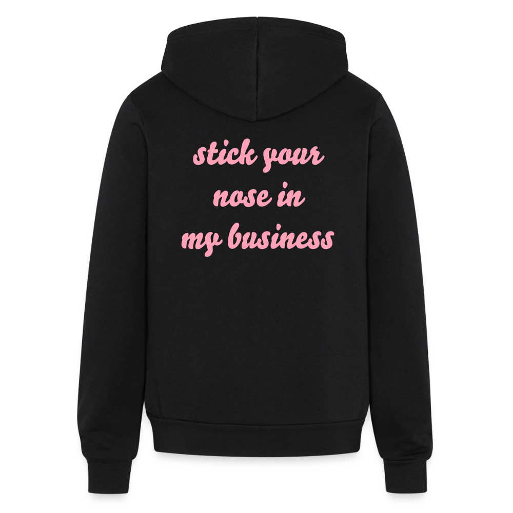 My Business Unisex Full Zip Hoodie - black
