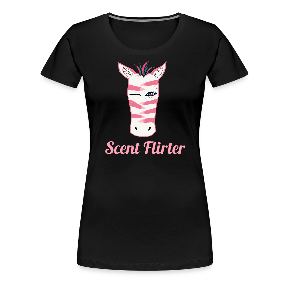 Scent Flirter Women’s Premium T-Shirt - black