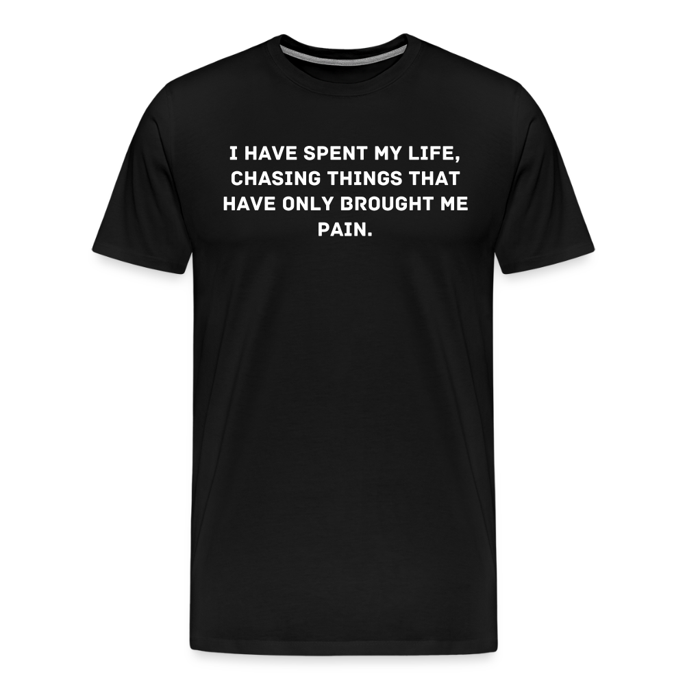 Pain by Hoppy Boy Designs Men's Premium T-Shirt - black