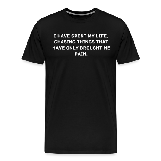 Pain by Hoppy Boy Designs Men's Premium T-Shirt - black