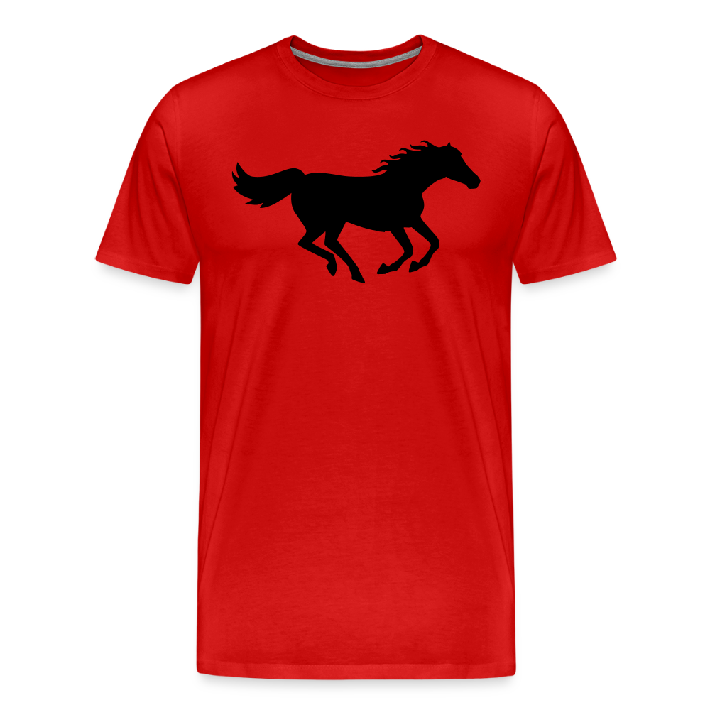 Born in 1964 by Hoppy Boy Designs Men's Premium T-Shirt - red