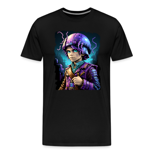 Protagonist by Hoppy Boy Designs Men's Premium T-Shirt - black