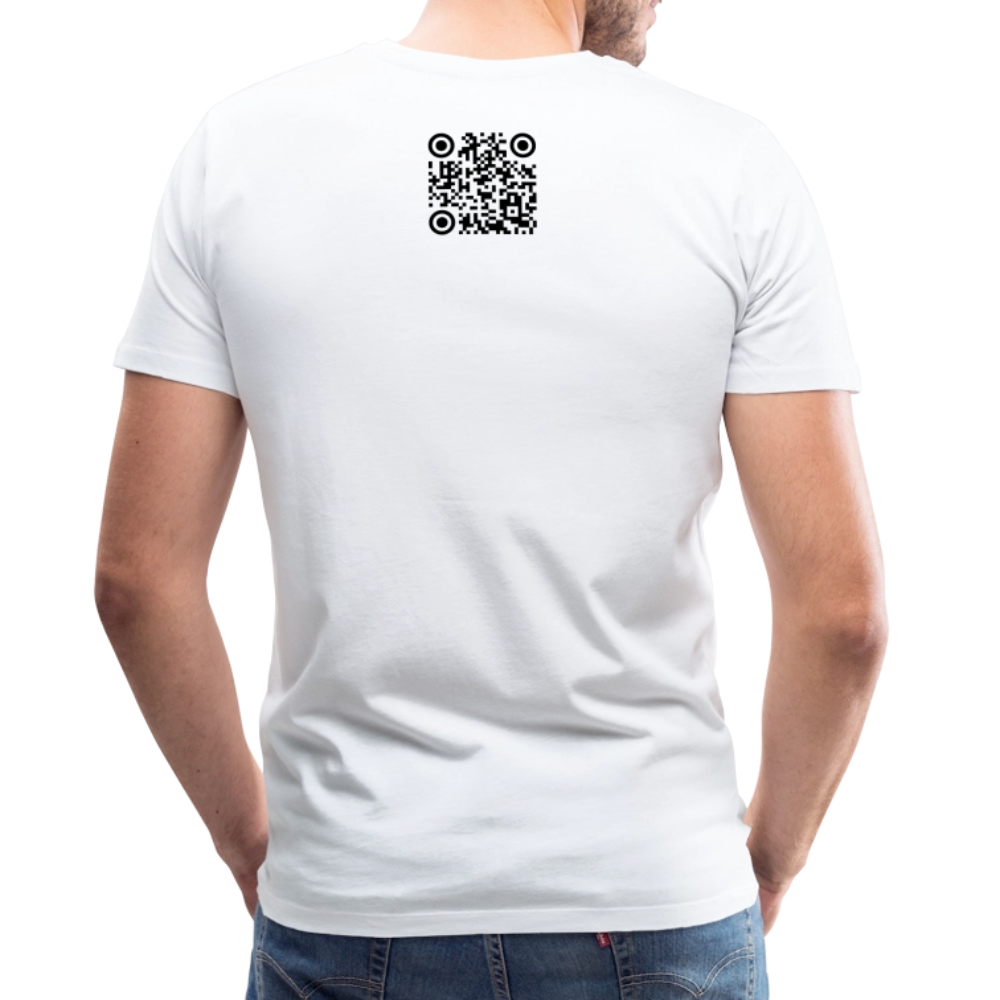 Carny Land NY "Wither" by Hoppy Boy Designs Men's Premium T-Shirt - white