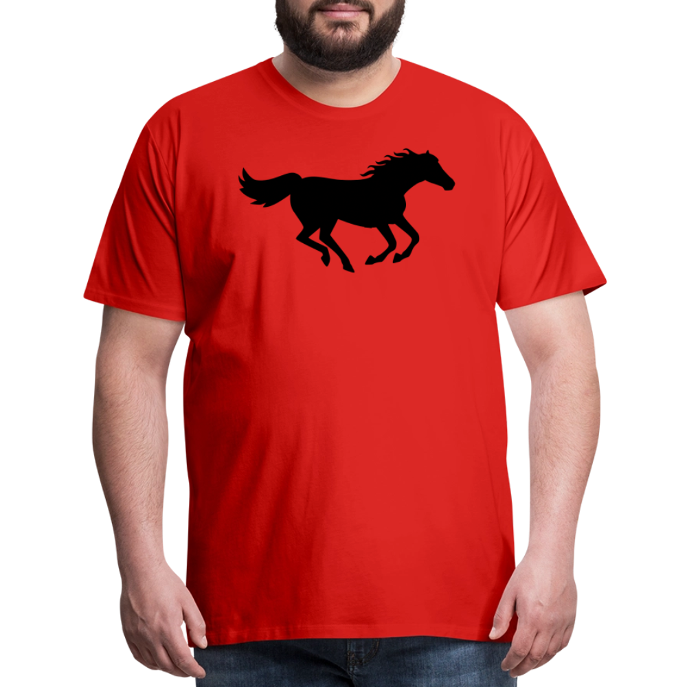 Born in 1964 by Hoppy Boy Designs Men's Premium T-Shirt - red