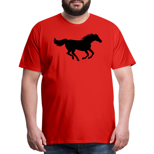Born in 1964 by Hoppy Boy Designs Men's Premium T-Shirt - red