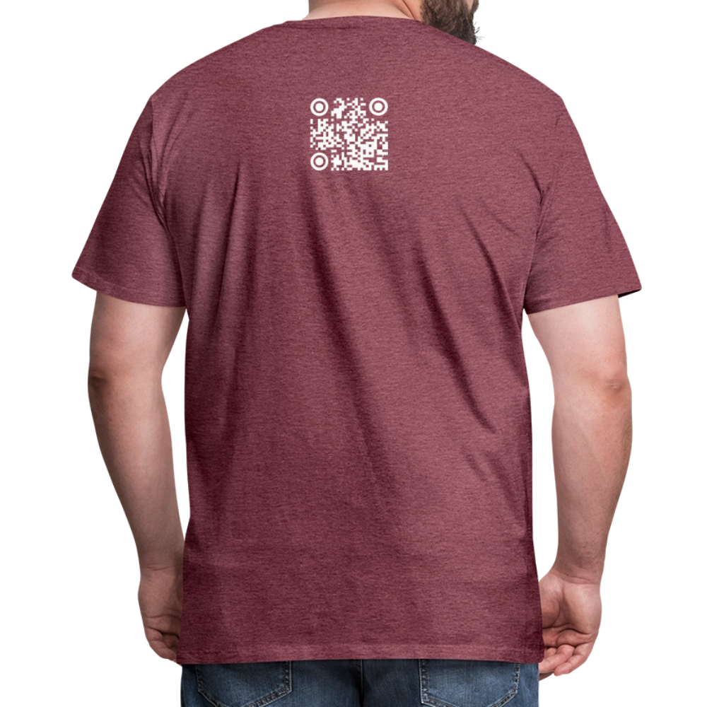 Carny Land NY Men's Premium T-Shirt - heather burgundy