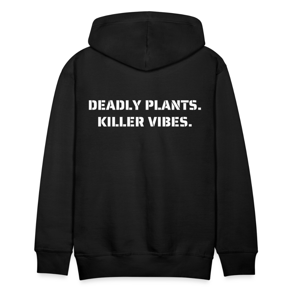 Carny Land NY "Deadly Plants. Killer Vibes" Men’s Premium Hoodie - black