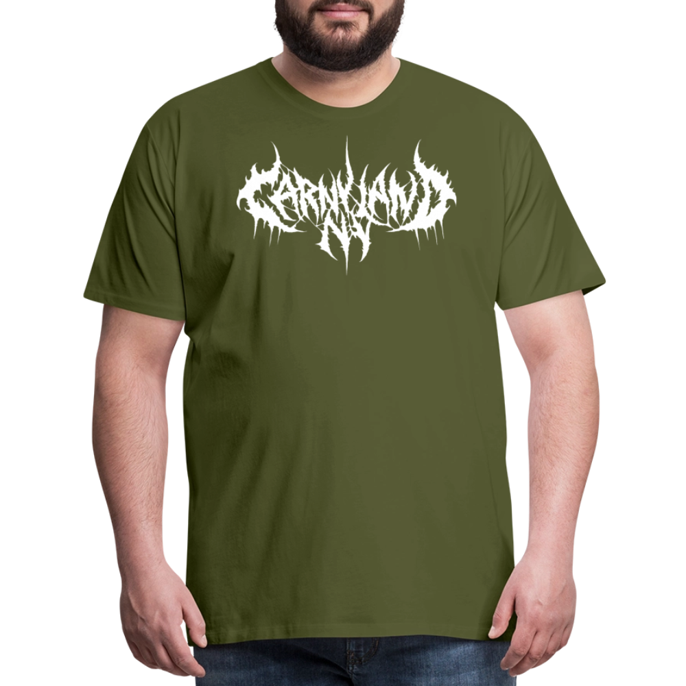 Carny Land NY Men's Premium T-Shirt - olive green