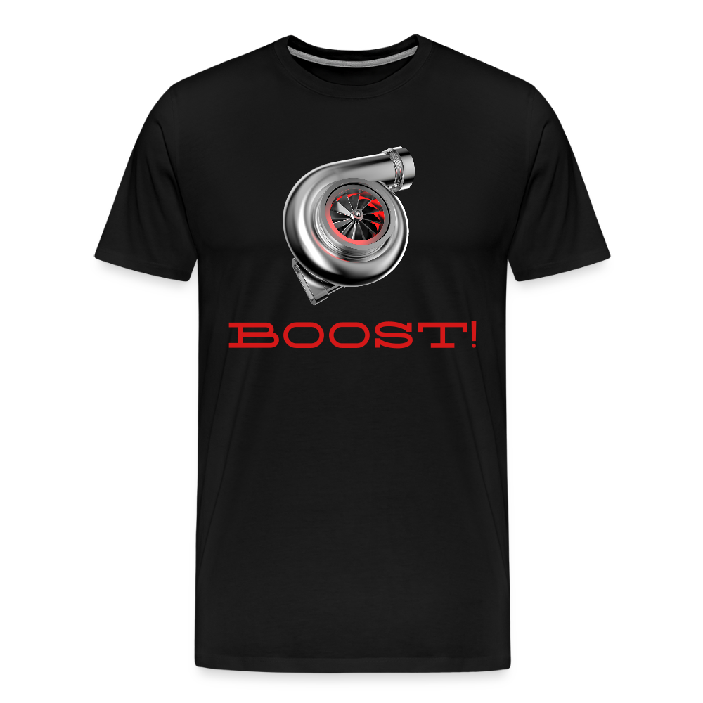 Boost by Hoppy Boy Designs Men's Premium T-Shirt - black