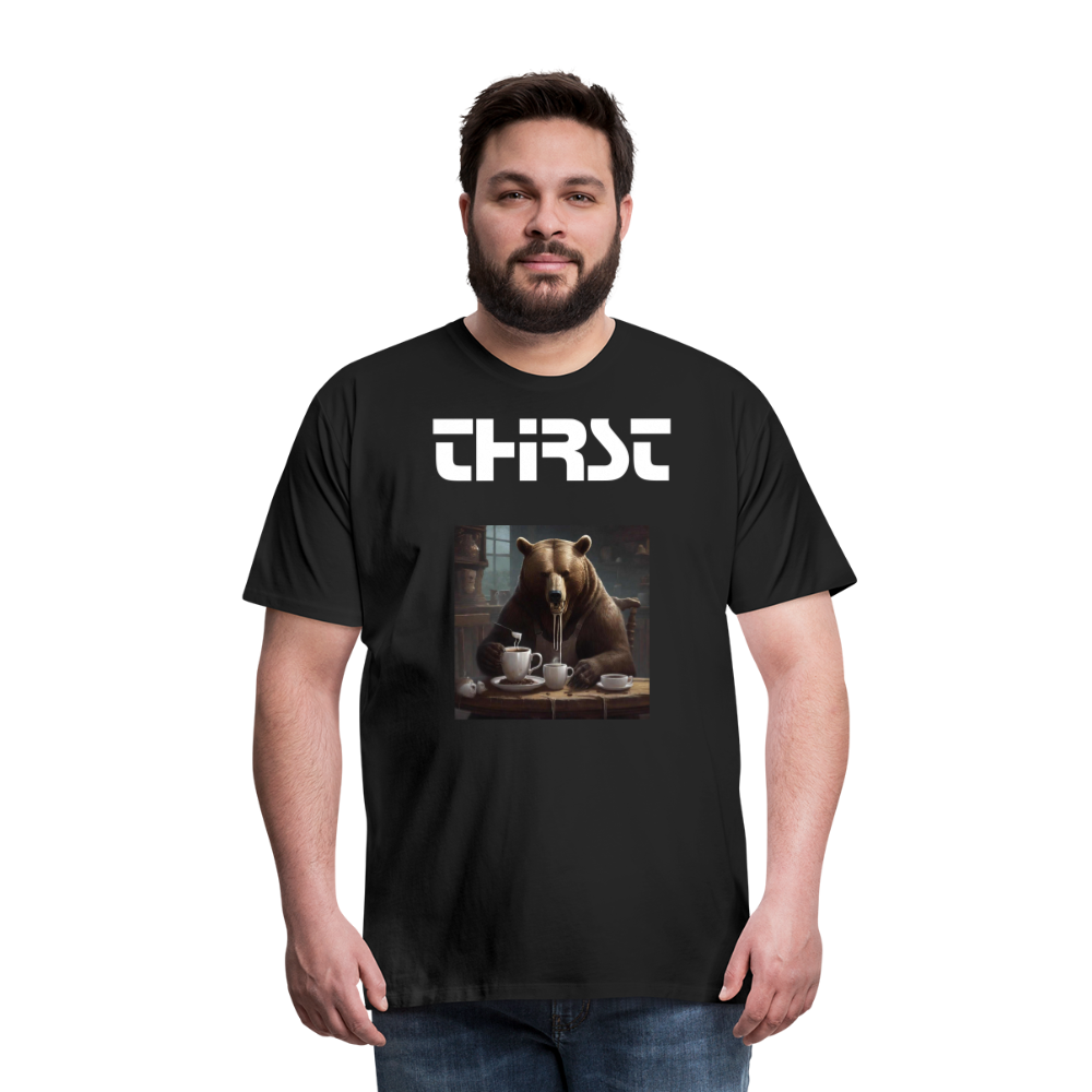 Thirst by Hoppy Boy Designs Men's Premium T-Shirt - black
