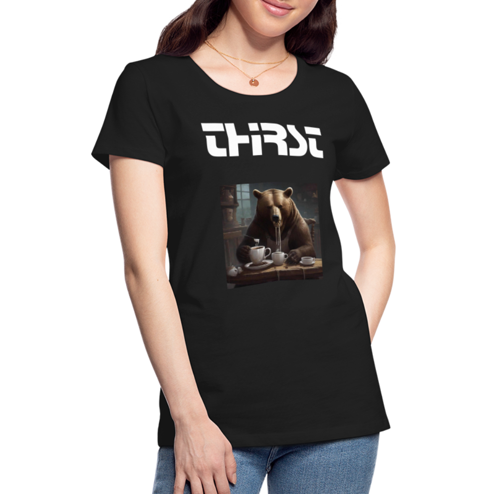 Thirst by Hoppy Boy Designs Women’s Premium T-Shirt - black