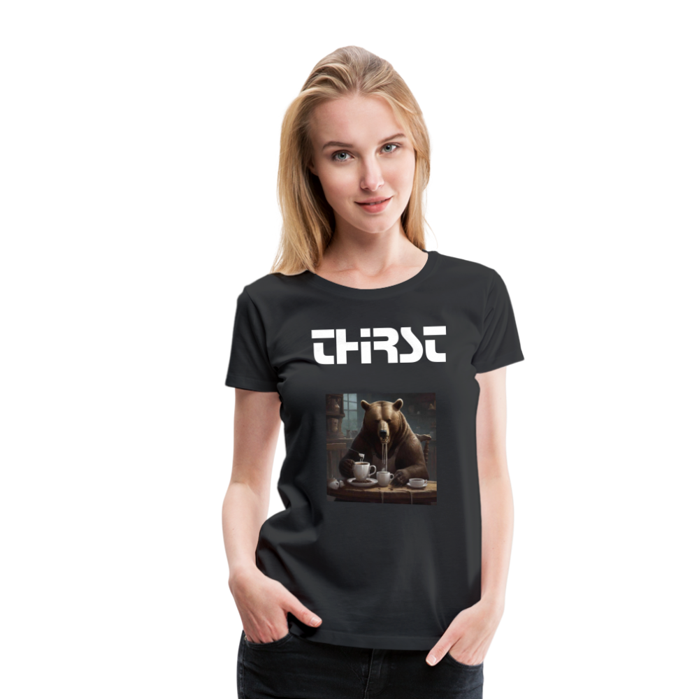 Thirst by Hoppy Boy Designs Women’s Premium T-Shirt - black