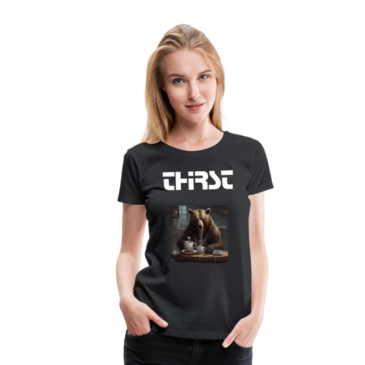 Thirst by Hoppy Boy Designs Women’s Premium T-Shirt - black
