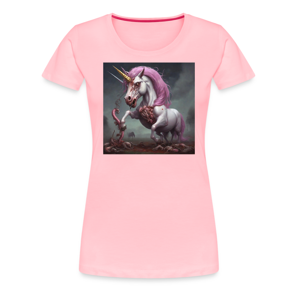 Last by Hoppy Boy Designs Women’s Premium T-Shirt - pink