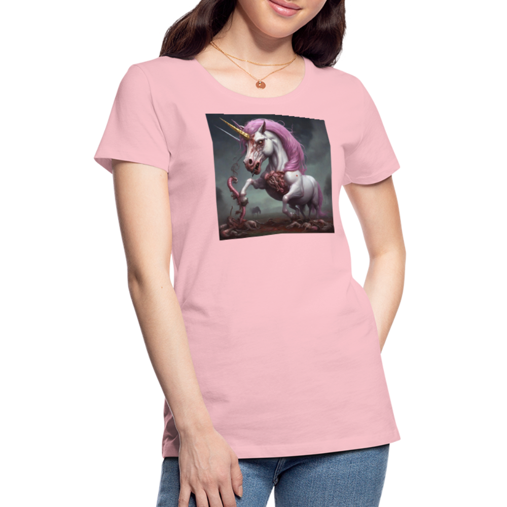 Last by Hoppy Boy Designs Women’s Premium T-Shirt - pink