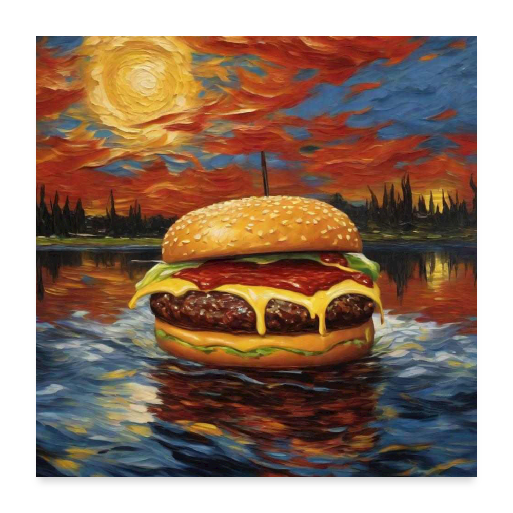 Boat Ride by Hoppy Boy Designs Poster 24x24 - white