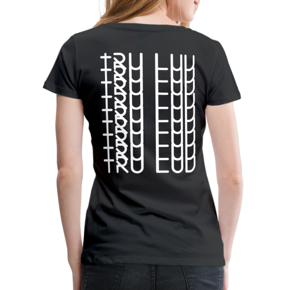 Tru Luv by Hoppy Boy Designs Women’s Premium T-Shirt - black