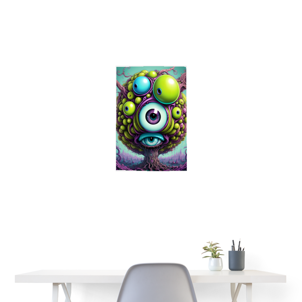 How Bout Them Apples by Hoppy Boy Designs Poster 18x24 - white