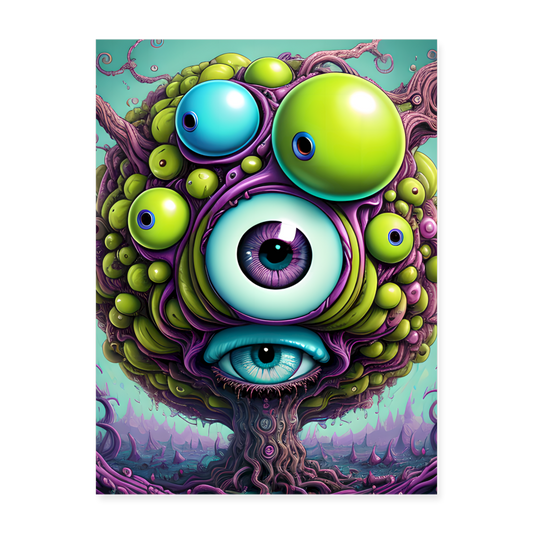How Bout Them Apples by Hoppy Boy Designs Poster 18x24 - white