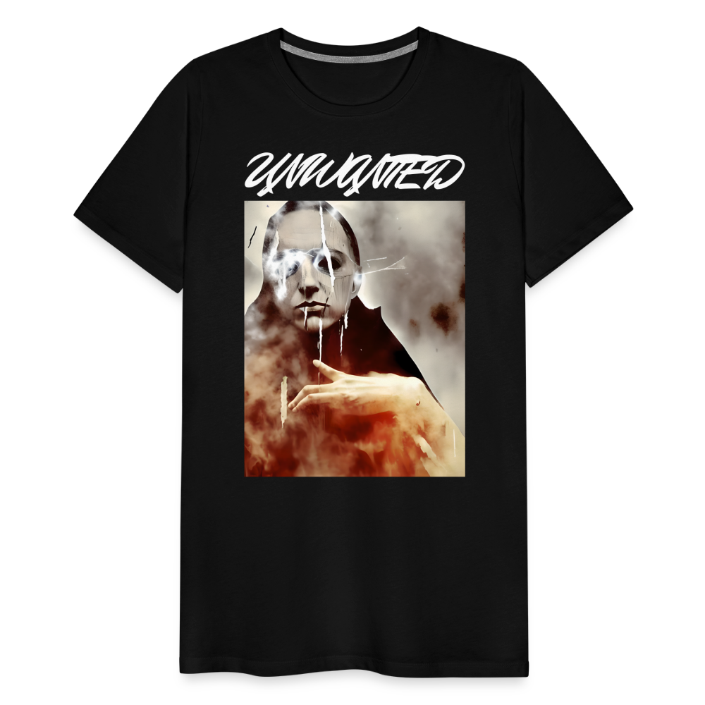 Unwanted by Hoppy Boy Designs Men's Premium T-Shirt - black