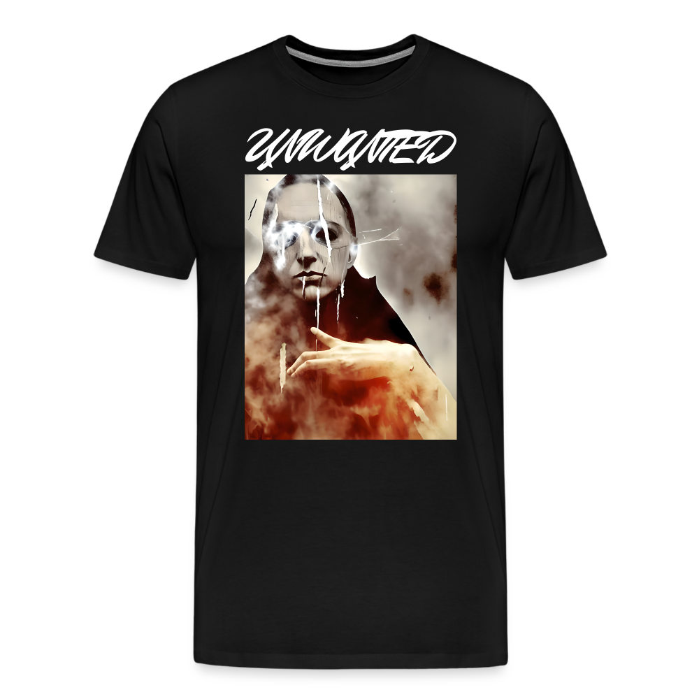 Unwanted by Hoppy Boy Designs Men's Premium T-Shirt - black