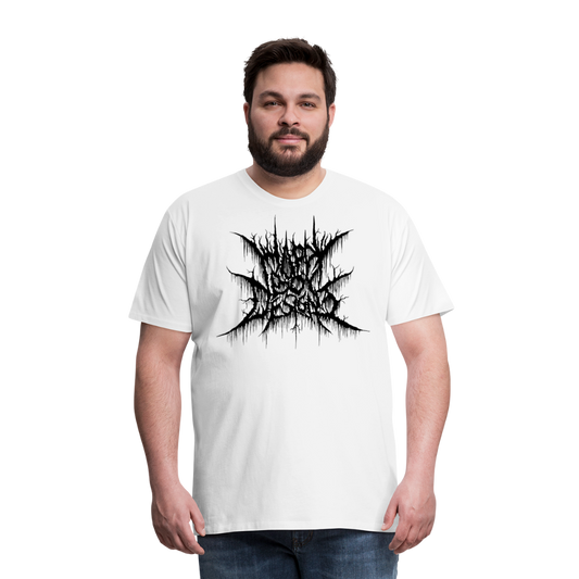 City by Hoppy Boy Designs Men's Premium T-Shirt - white
