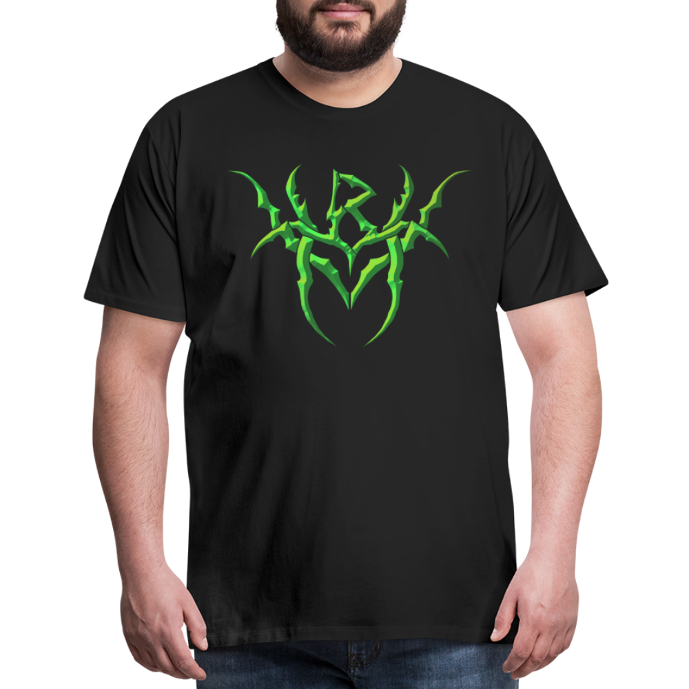 Hoppy Boy Designs Logo/Island Men's Premium T-Shirt - black