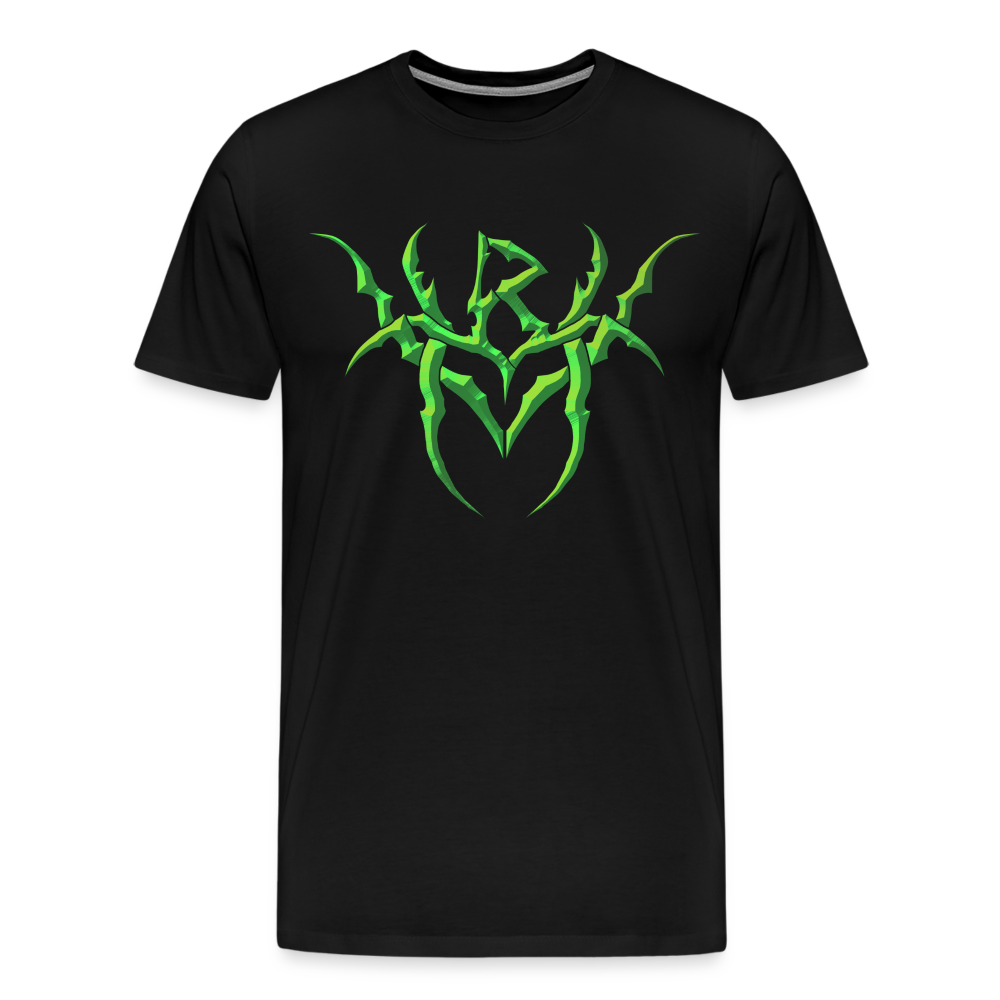 Hoppy Boy Designs Logo/Island Men's Premium T-Shirt - black