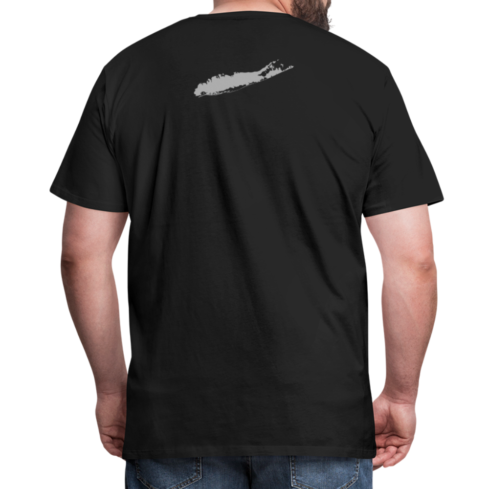 Hoppy Boy Designs Logo/Island Men's Premium T-Shirt - black