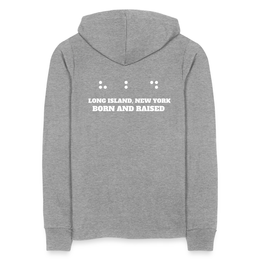 Hoppy Boy Designs Established 2023 Unisex Long Sleeve Hoodie Shirt - heather grey