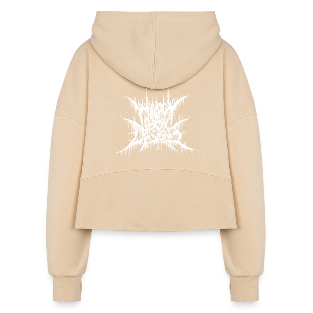 Hoppy Boy Designs LINY Women's Half Zip Hoodie - nude